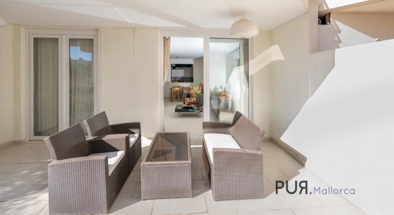 San Agusti. At the gates of Palma in the southwest. In great demand. Apartment. Fast on the water.