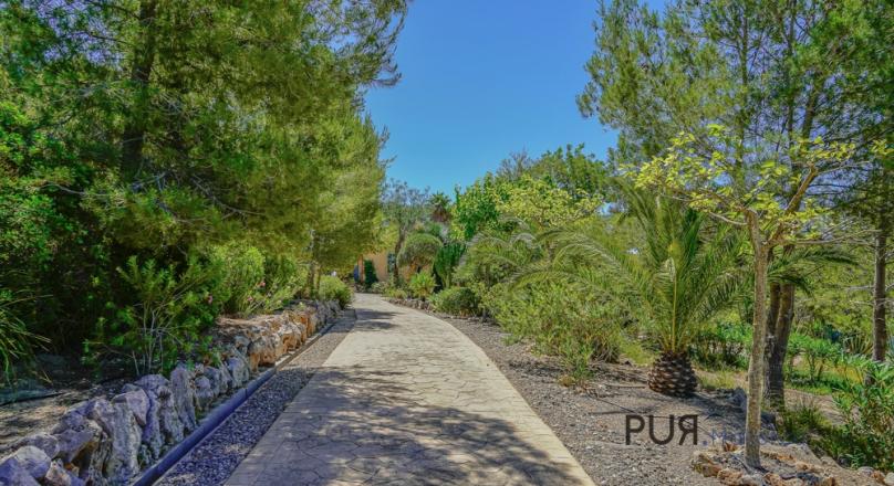 Villa. Finca style. With a lot of charm. And a lot of design. An oasis of PUR.