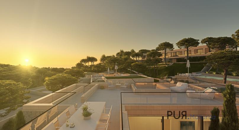 Very attractive new construction project in Cala Vinyes. Houses in highest quality small plant.