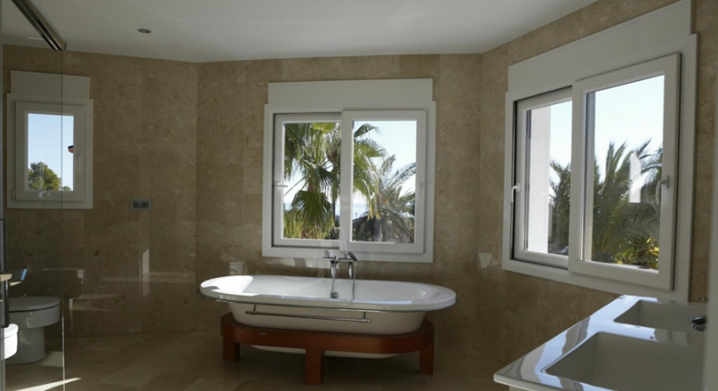 Neoclassical style villa for sale in Benissa with sea views