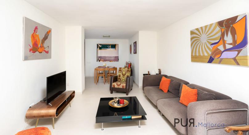 San Agusti. At the gates of Palma in the southwest. In great demand. Apartment. Fast on the water.