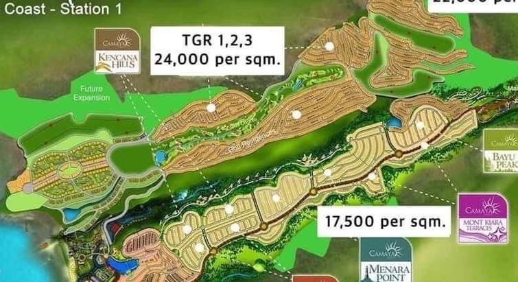 Camaya. Coast, has 3 subdivision to offer